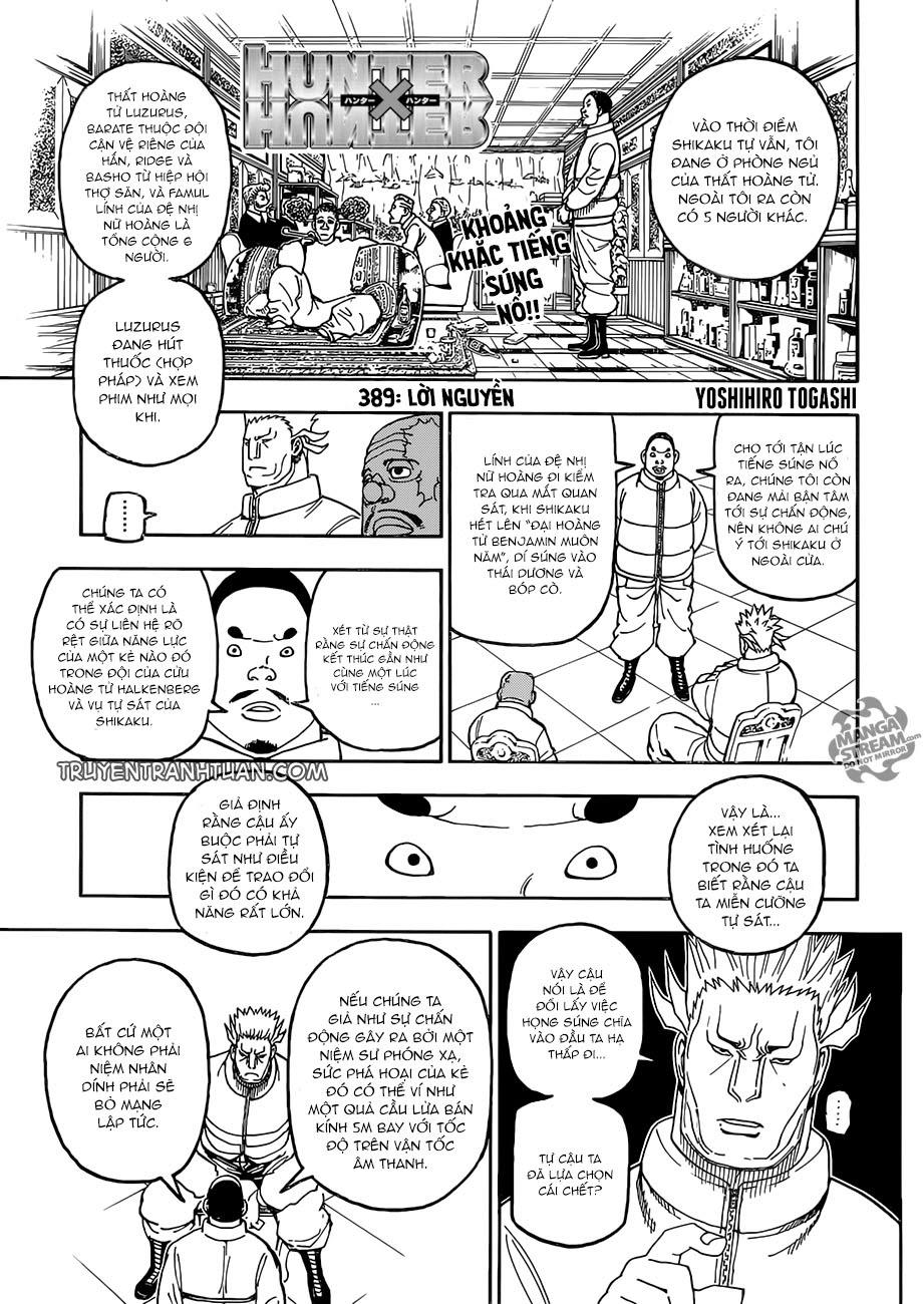 Hunter X Hunter Tập 389 trang 3
