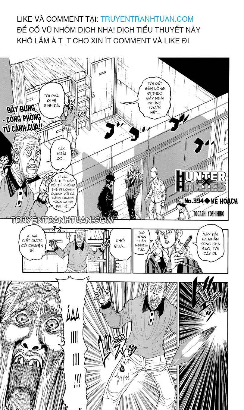 Hunter X Hunter Tập 394 trang 2