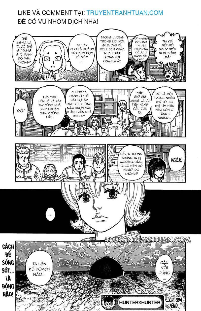 Hunter X Hunter Tập 394 trang 20