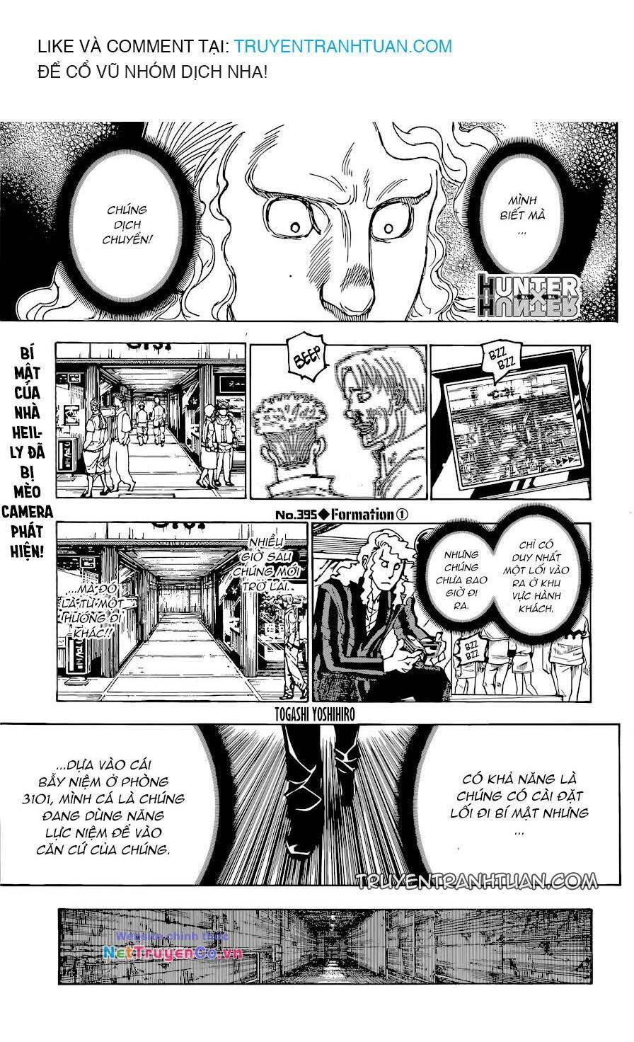 Hunter X Hunter Tập 395 trang 1
