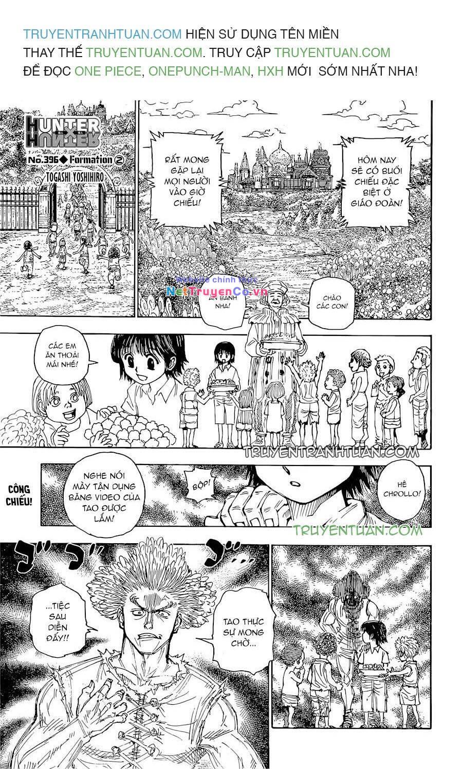 Hunter X Hunter Tập 396 trang 1