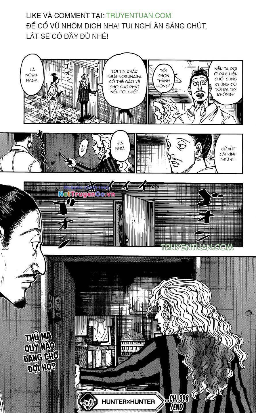 Hunter X Hunter Tập 398 trang 18