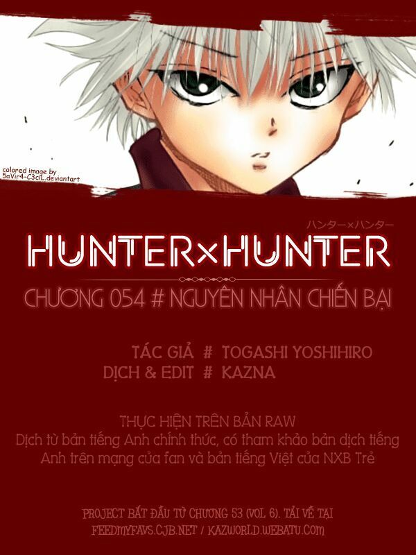 Hunter X Hunter Tập 54 trang 3