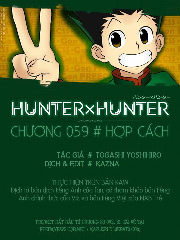 Hunter X Hunter Tập 59 trang 3