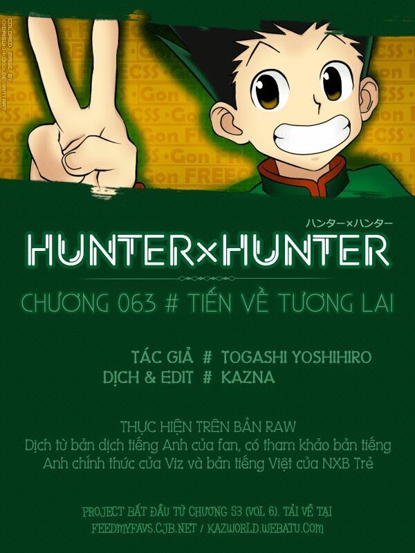Hunter X Hunter Tập 63 trang 3