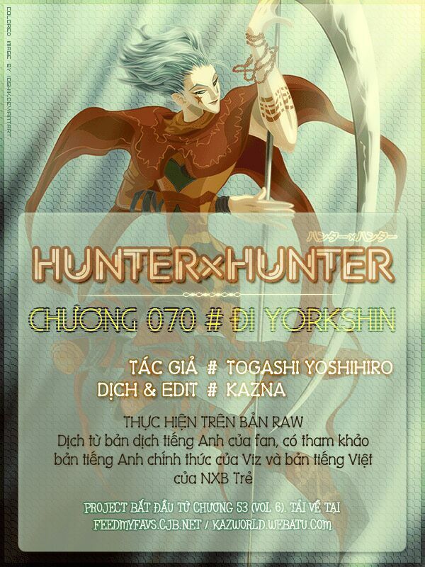 Hunter X Hunter Tập 70 trang 3