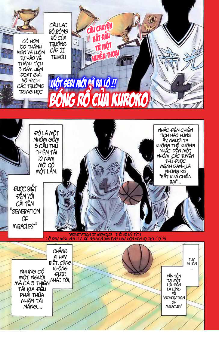 Kuroko No Basuke Tập 1 trang 4
