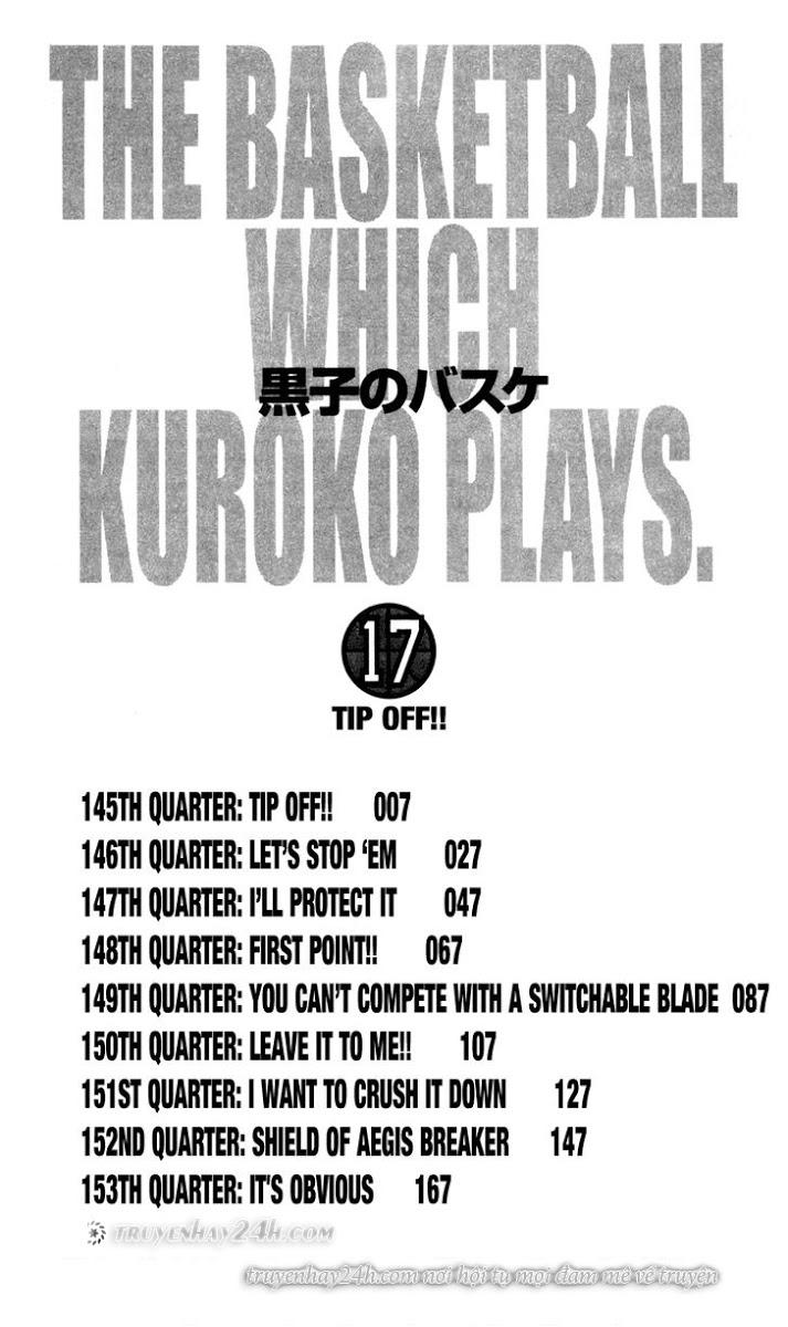Kuroko No Basuke Tập 145 trang 4