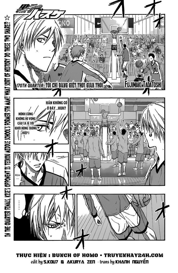 Kuroko No Basuke Tập 170 trang 3