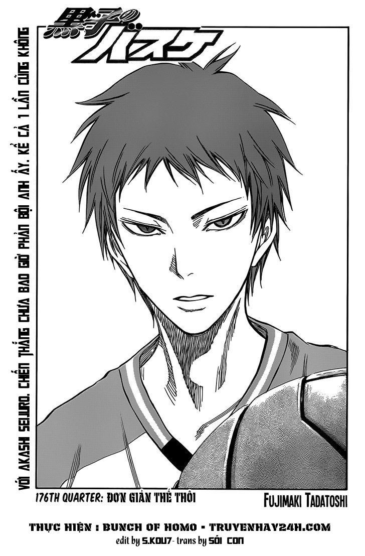 Kuroko No Basuke Tập 176 trang 3