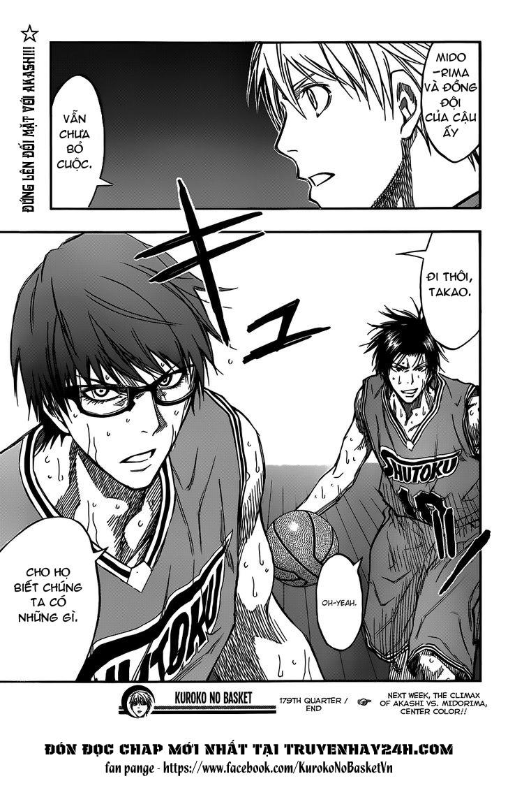 Kuroko No Basuke Tập 179 trang 20