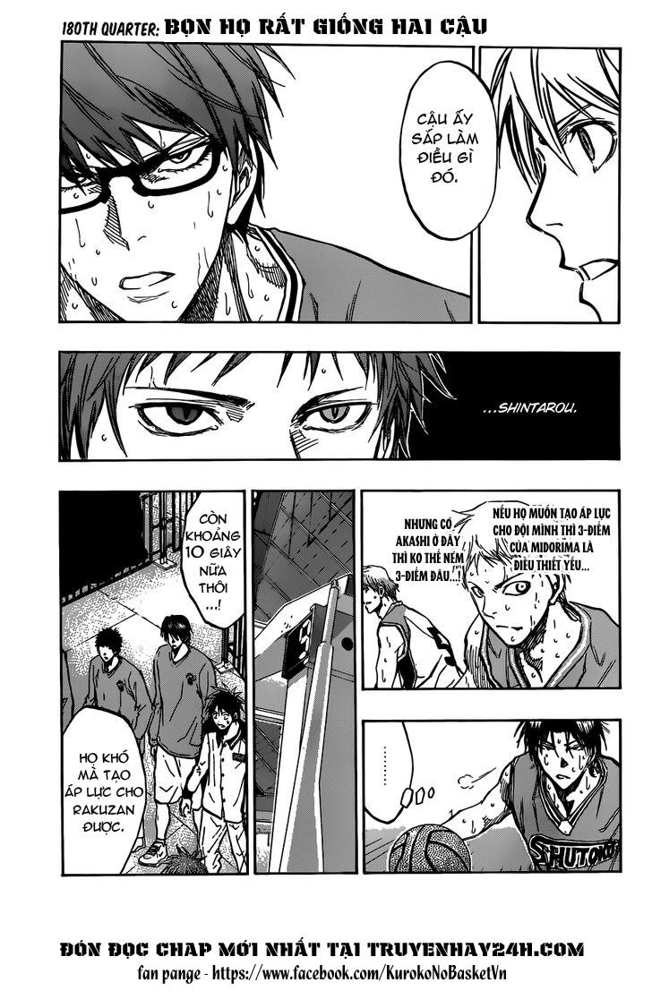 Kuroko No Basuke Tập 180 trang 6