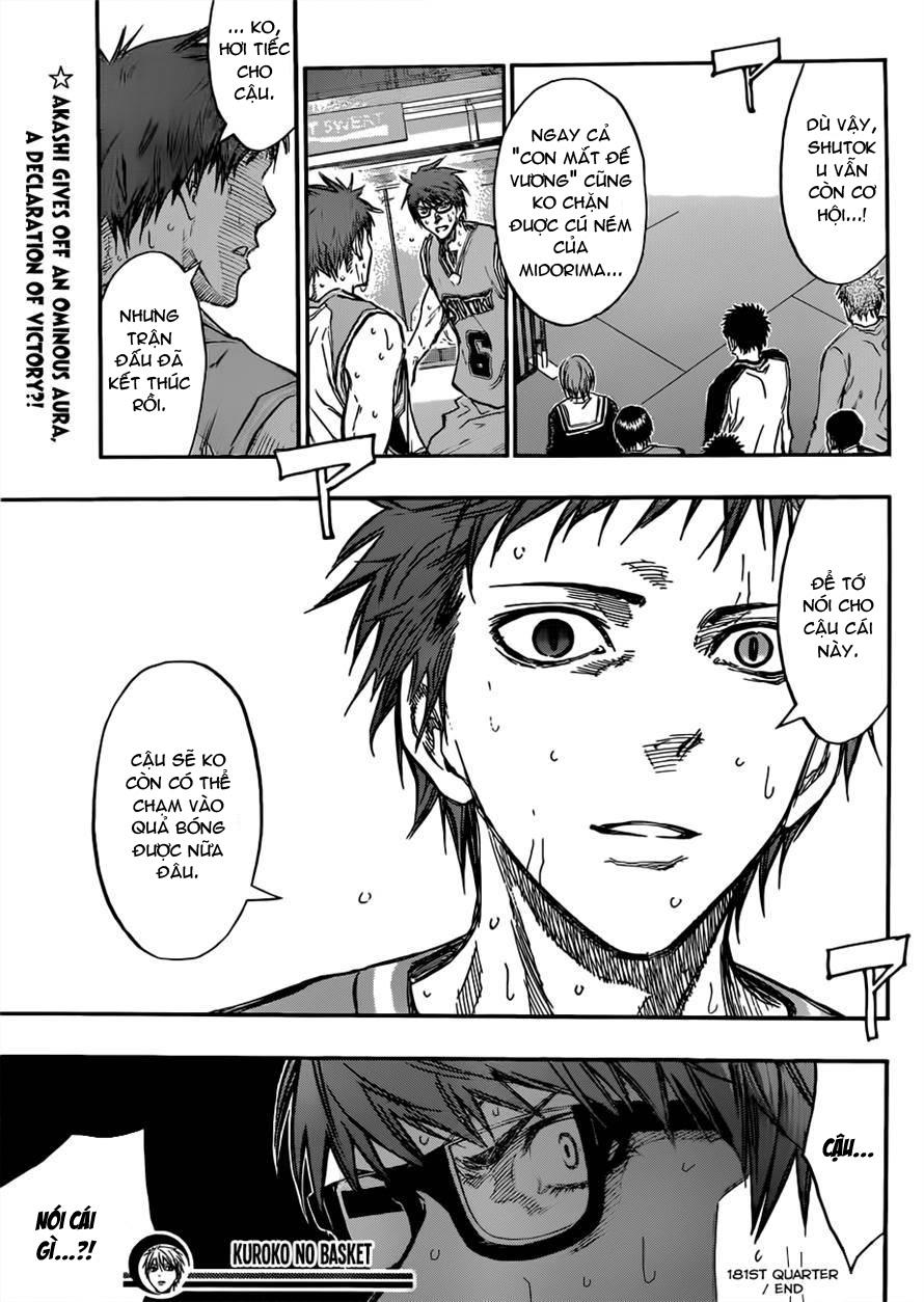 Kuroko No Basuke Tập 181 trang 22
