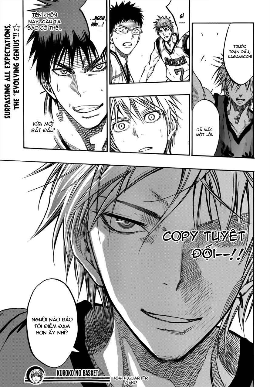 Kuroko No Basuke Tập 184 trang 20