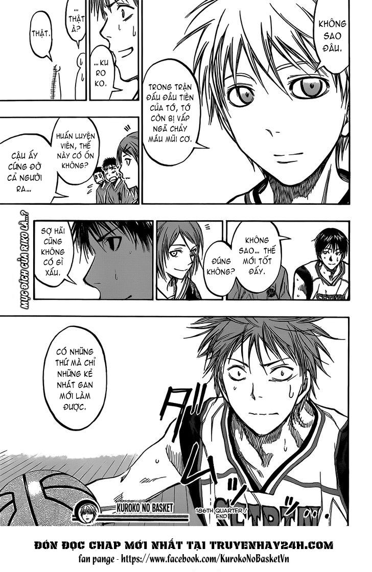 Kuroko No Basuke Tập 186 trang 20