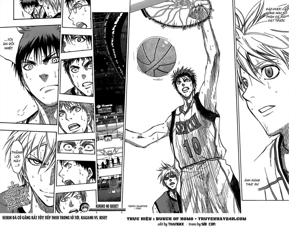 Kuroko No Basuke Tập 189 trang 22