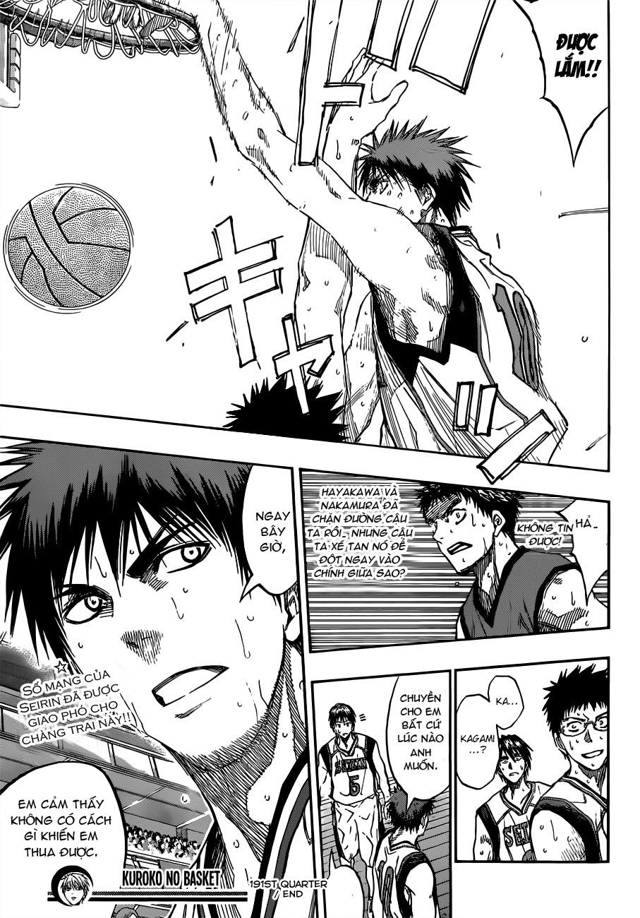 Kuroko No Basuke Tập 191 trang 22