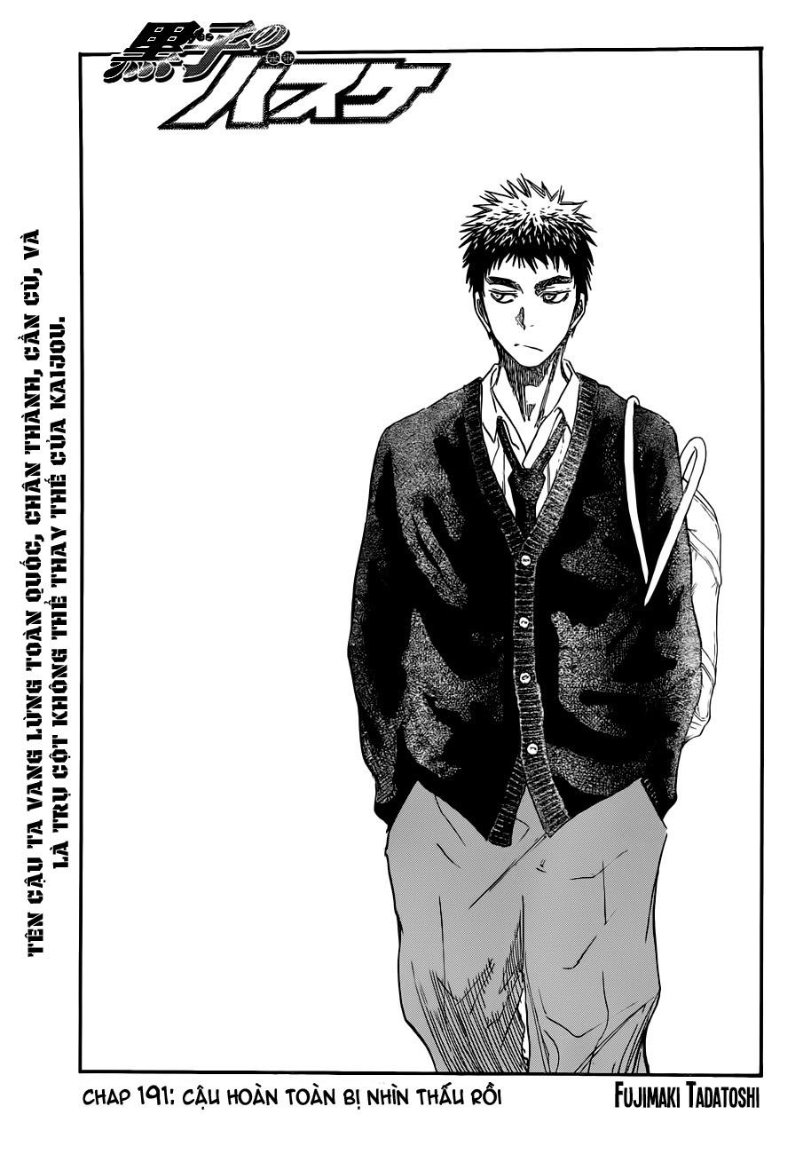Kuroko No Basuke Tập 191 trang 4