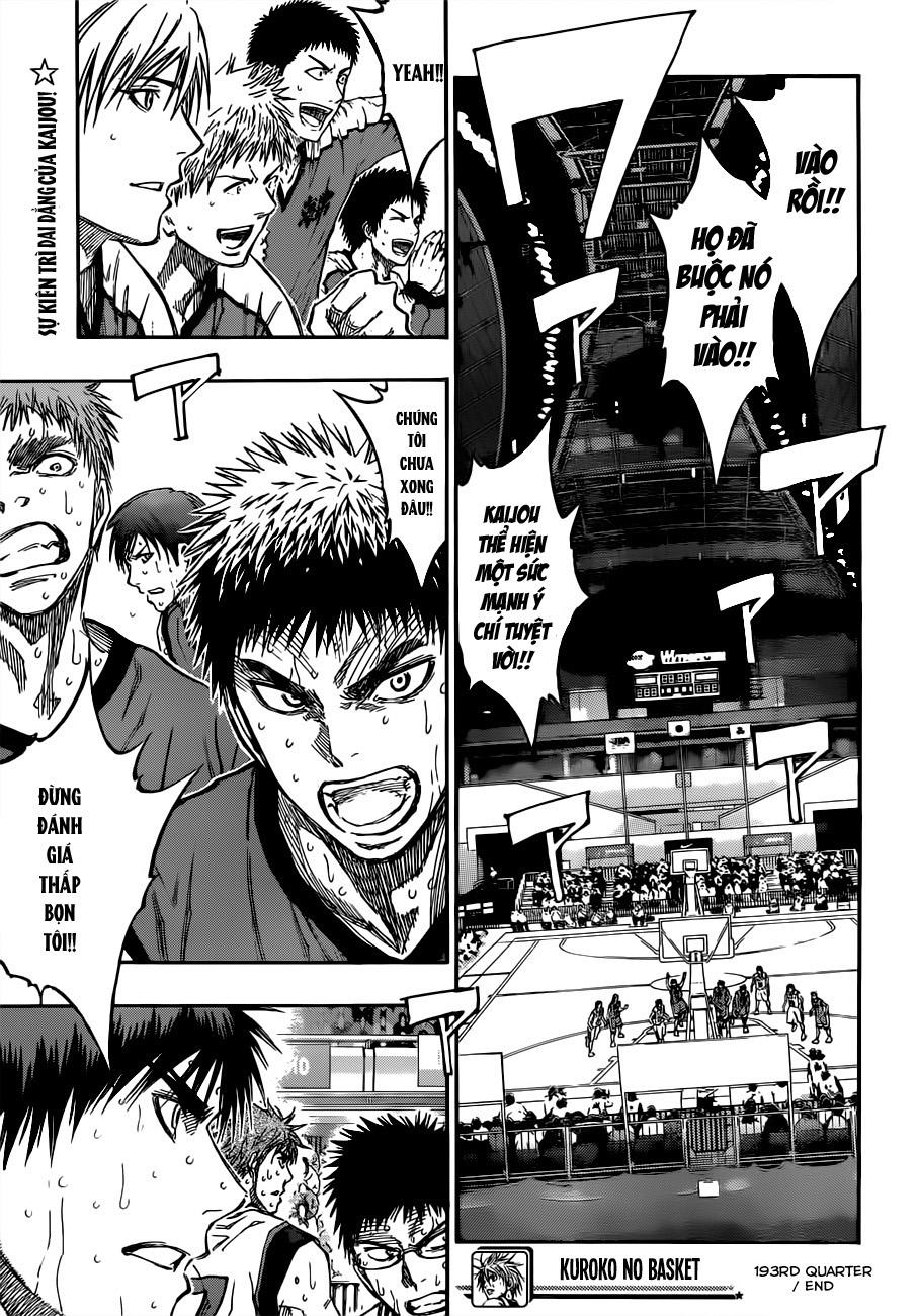 Kuroko No Basuke Tập 193 trang 22