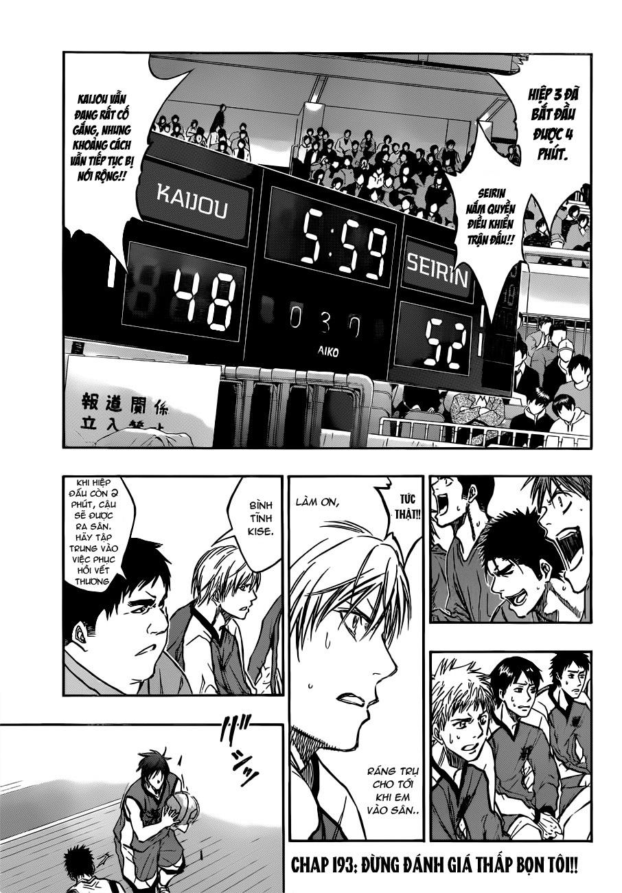 Kuroko No Basuke Tập 193 trang 6