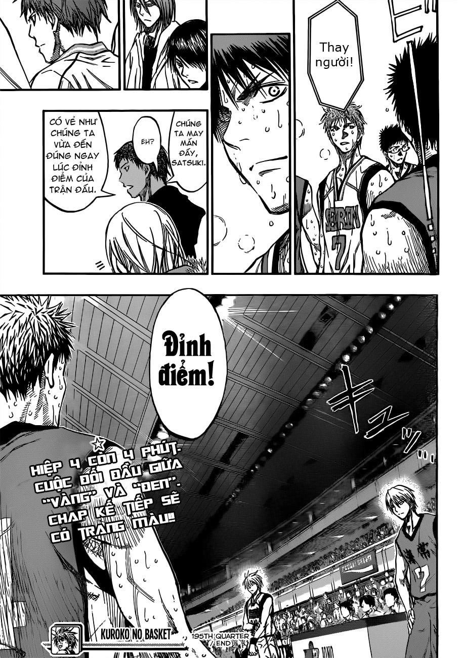 Kuroko No Basuke Tập 195 trang 22