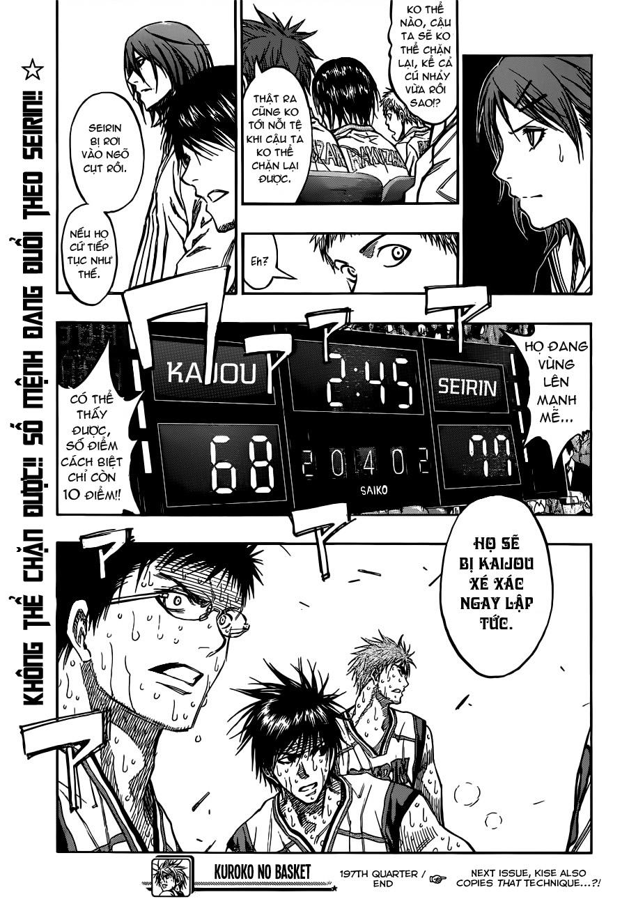 Kuroko No Basuke Tập 197 trang 21