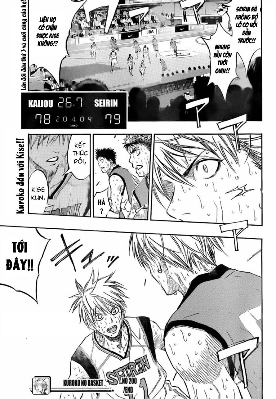 Kuroko No Basuke Tập 200 trang 20
