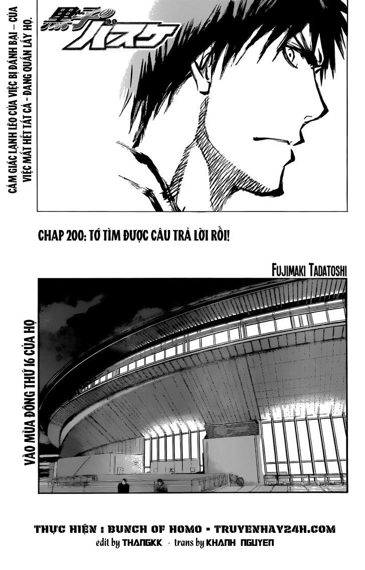 Kuroko No Basuke Tập 200 trang 4