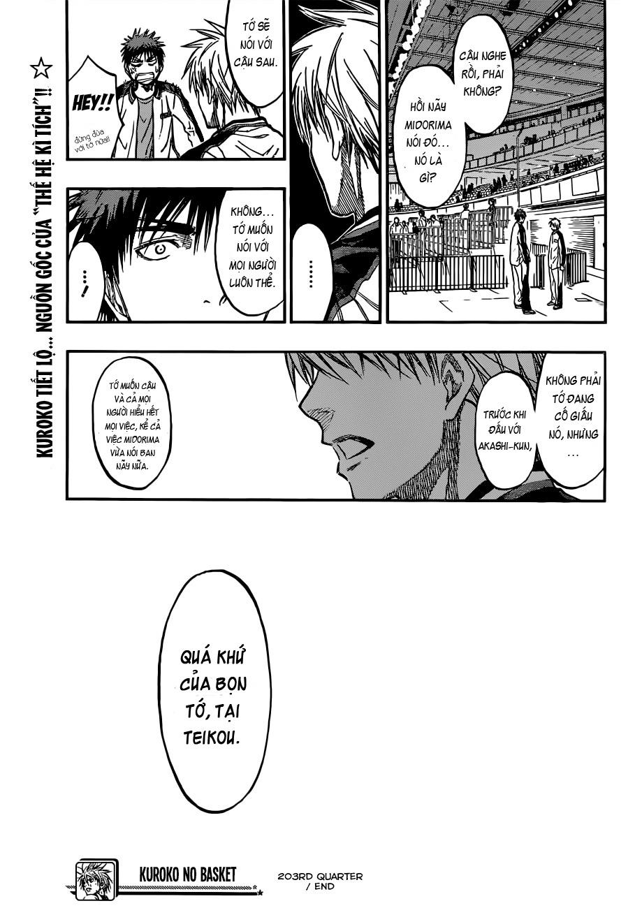 Kuroko No Basuke Tập 203 trang 23