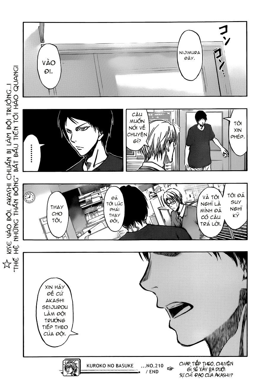 Kuroko No Basuke Tập 210 trang 22
