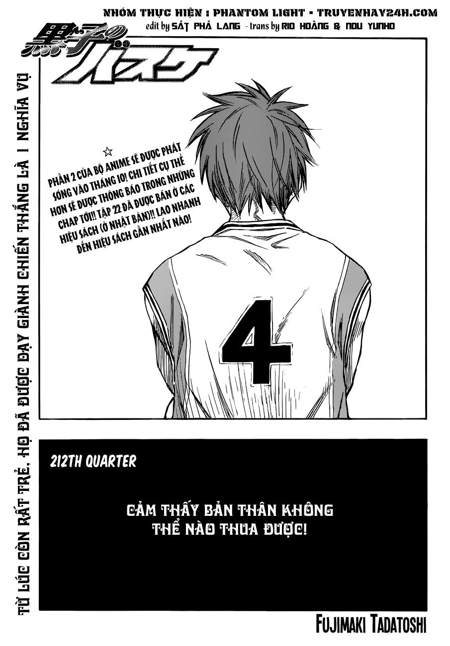 Kuroko No Basuke Tập 212 trang 4