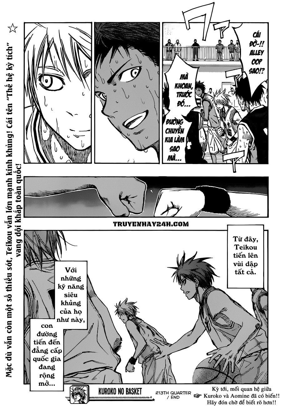 Kuroko No Basuke Tập 213 trang 21
