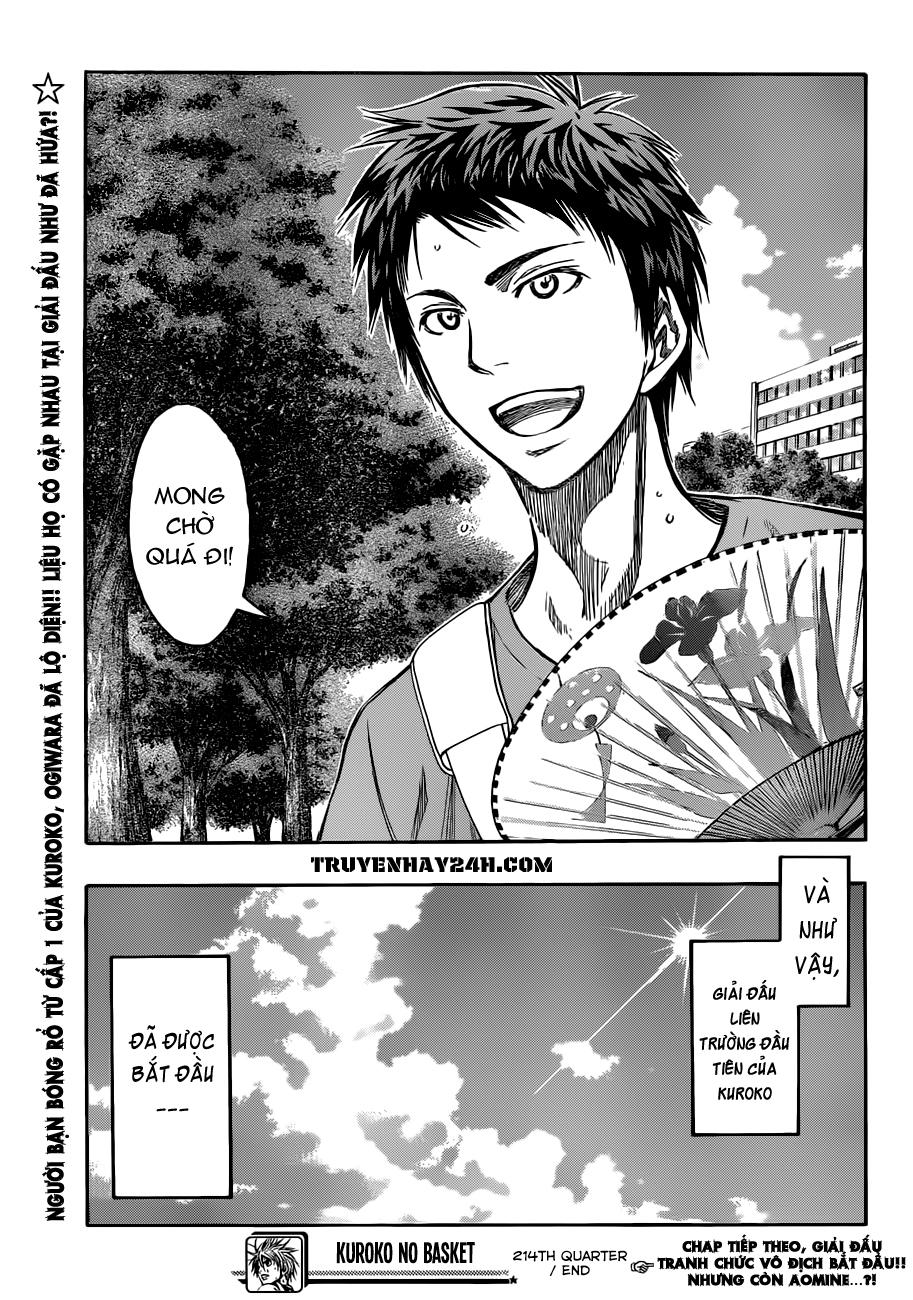 Kuroko No Basuke Tập 214 trang 22