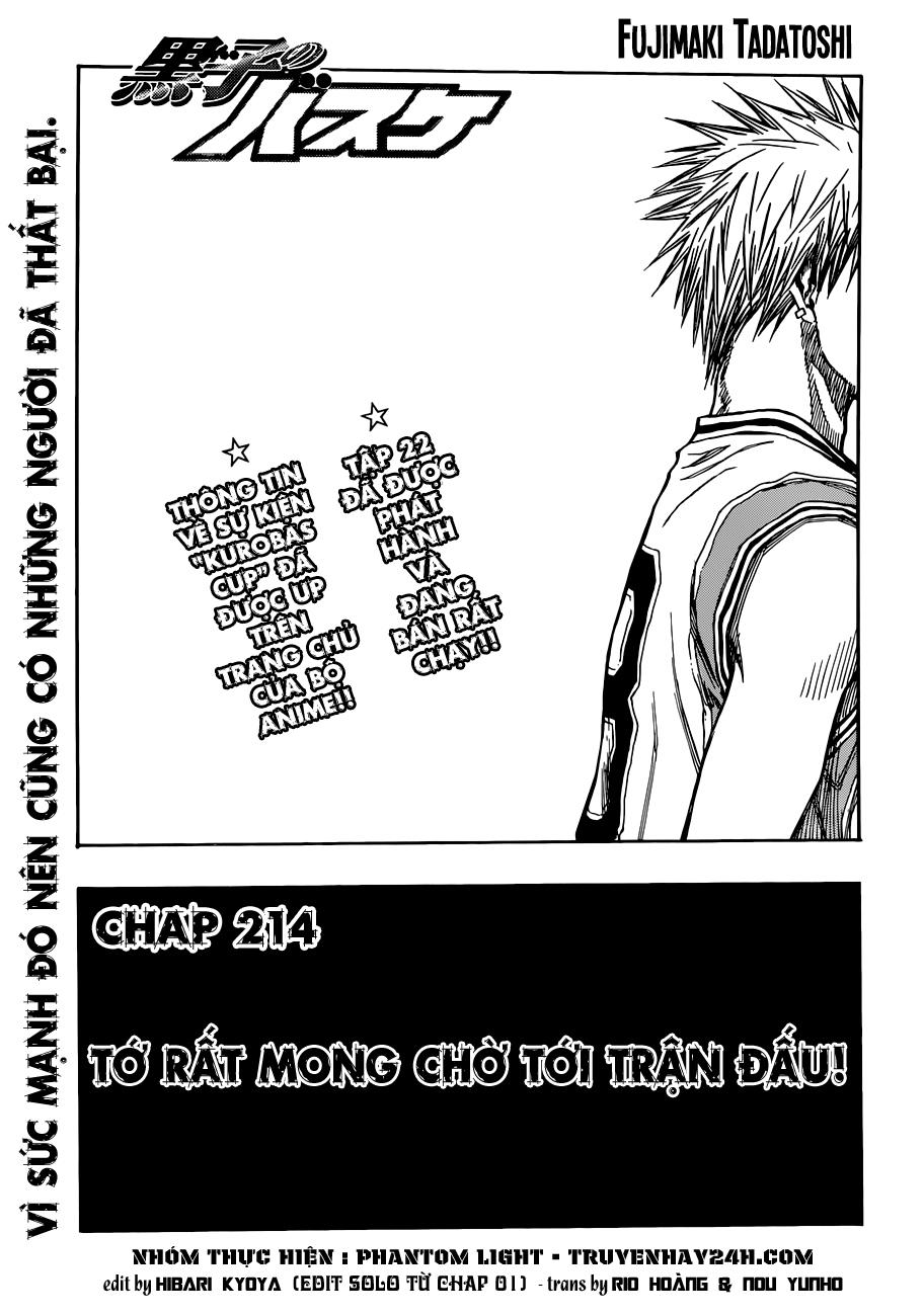 Kuroko No Basuke Tập 214 trang 4