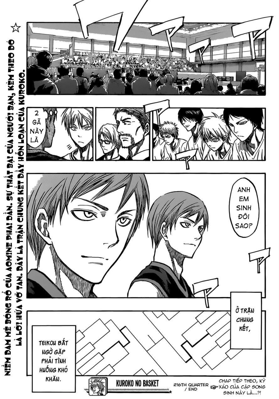 Kuroko No Basuke Tập 216 trang 22