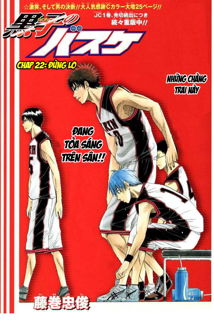 Kuroko No Basuke Tập 22 trang 4