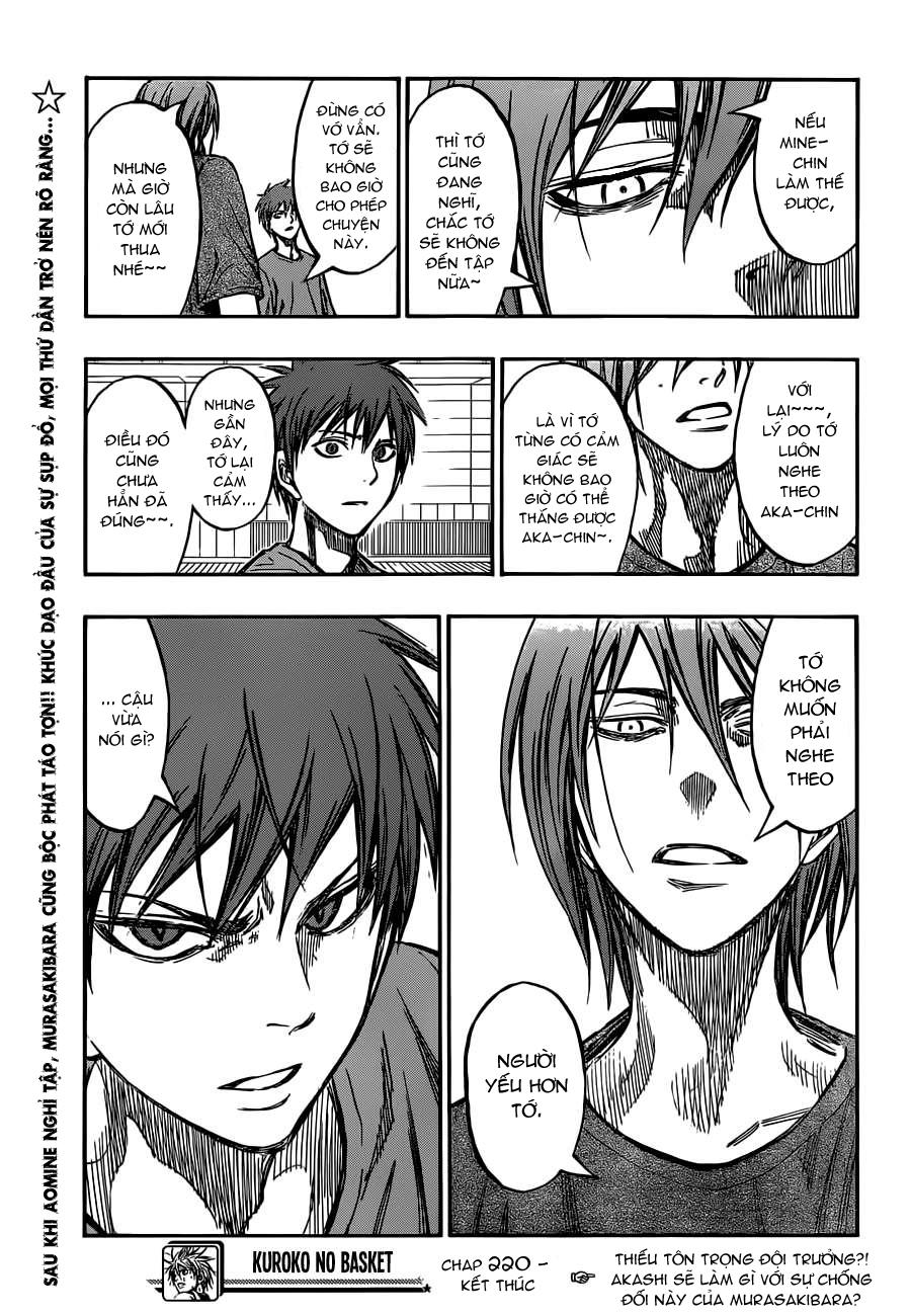 Kuroko No Basuke Tập 220 trang 20