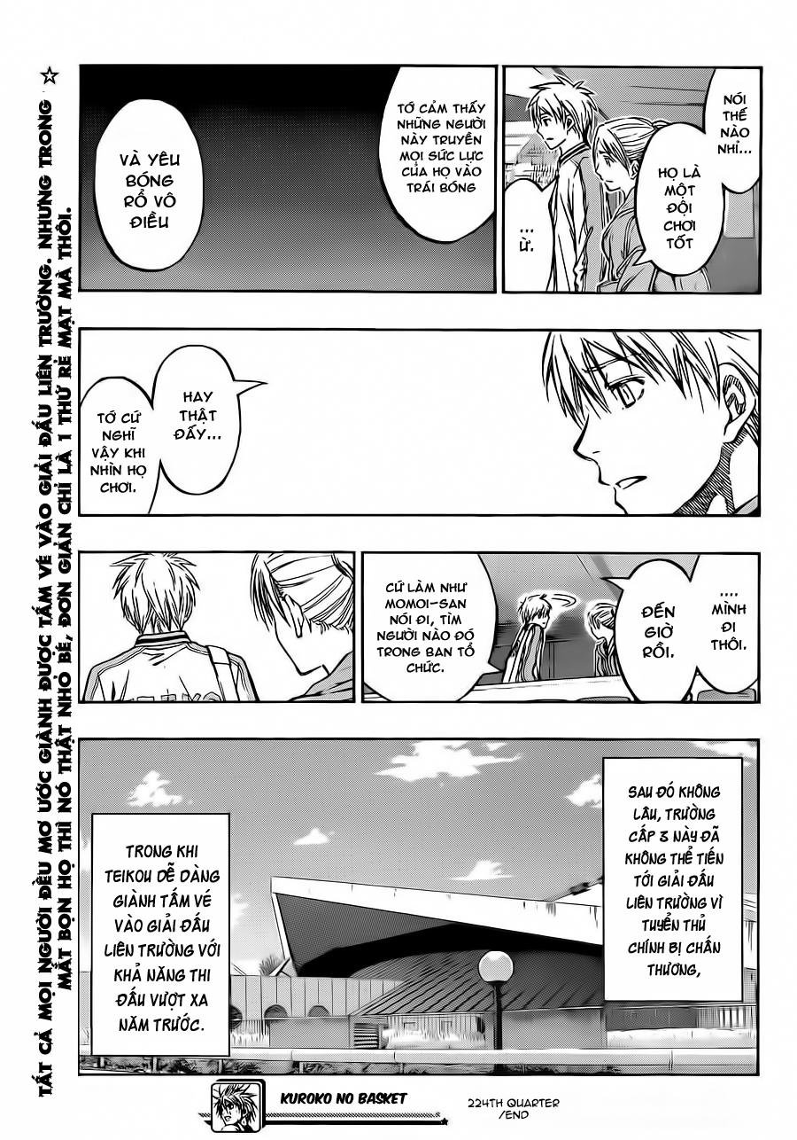 Kuroko No Basuke Tập 224 trang 20
