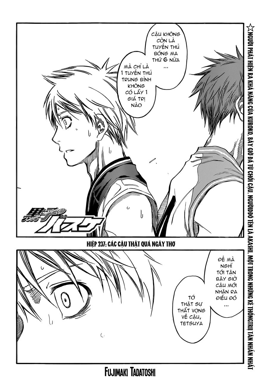 Kuroko No Basuke Tập 237 trang 8