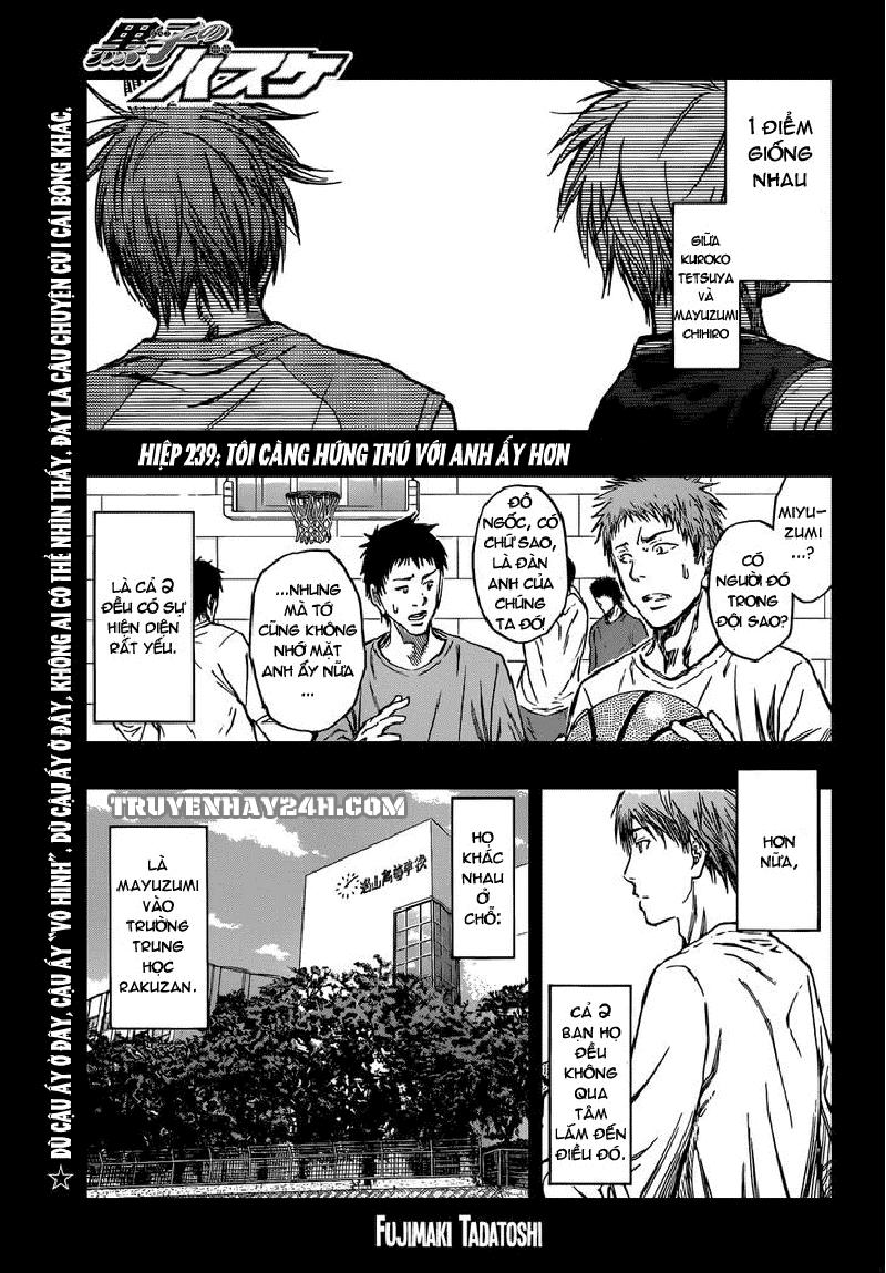 Kuroko No Basuke Tập 239 trang 5