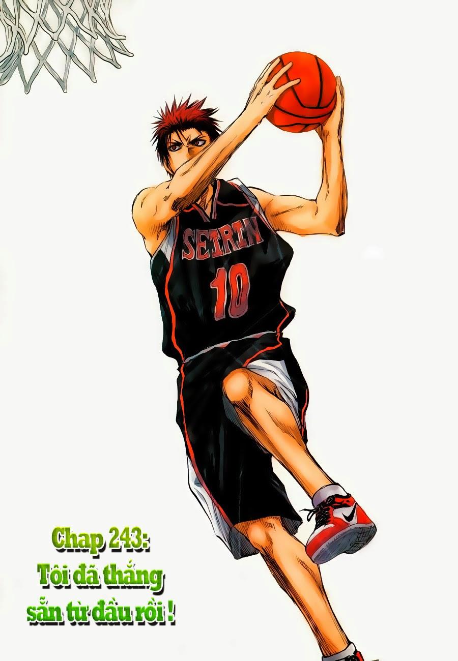 Kuroko No Basuke Tập 243 trang 2