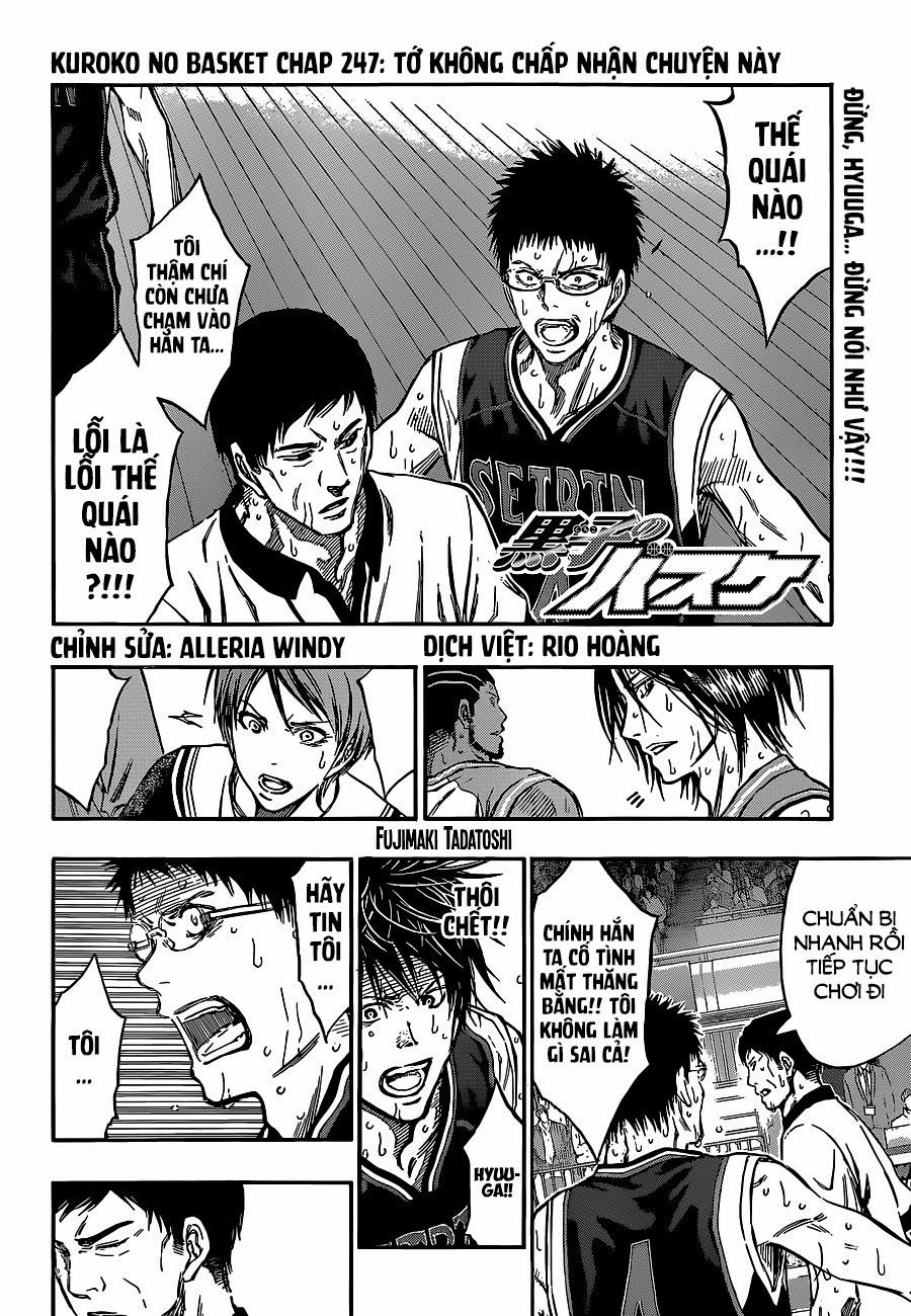 Kuroko No Basuke Tập 247 trang 4