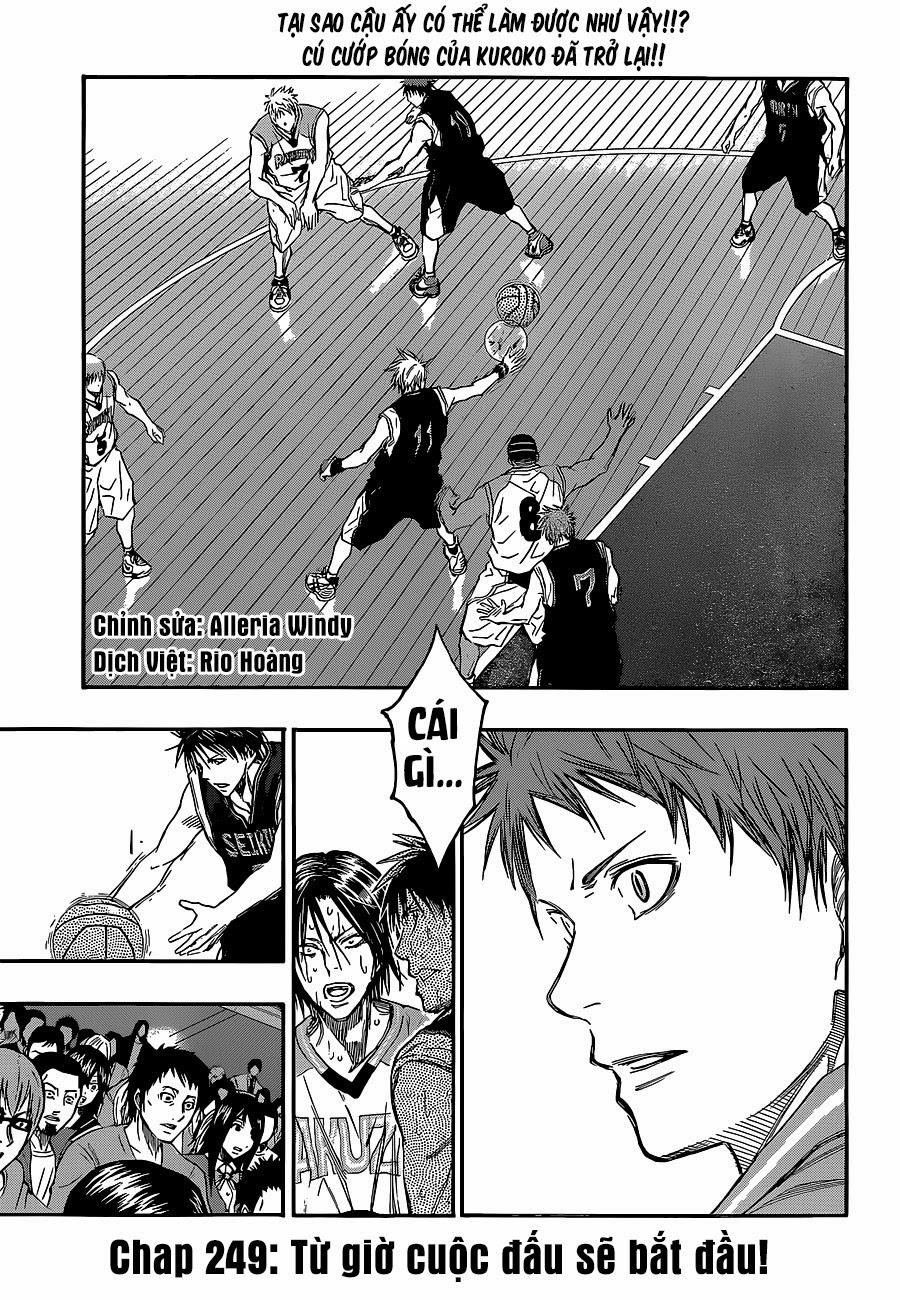 Kuroko No Basuke Tập 249 trang 6