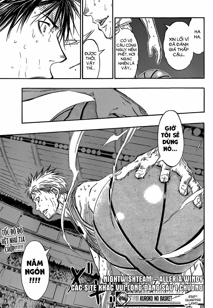 Kuroko No Basuke Tập 252 trang 21