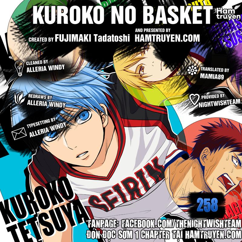 Kuroko No Basuke Tập 258 trang 3