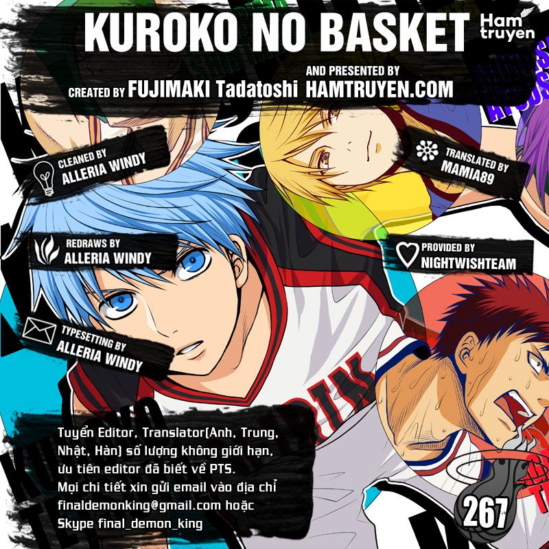 Kuroko No Basuke Tập 267 trang 2