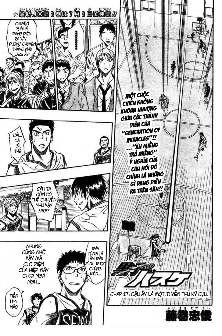 Kuroko No Basuke Tập 27 trang 4
