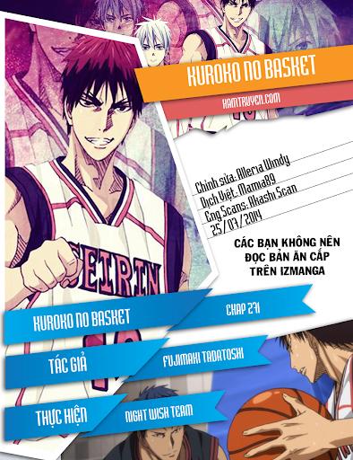Kuroko No Basuke Tập 271 trang 2