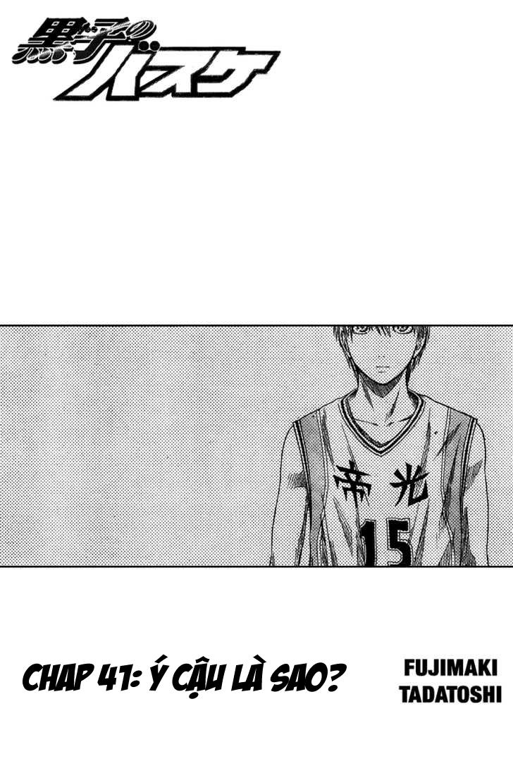 Kuroko No Basuke Tập 41 trang 4