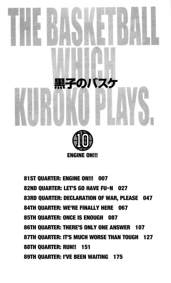 Kuroko No Basuke Tập 81 trang 6